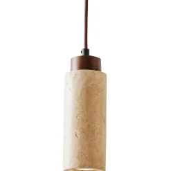 Riippuvalaisin Linento Lighting Babil, ø6.5cm, GU10, IP20, max. 10W, tummanruskea/beige