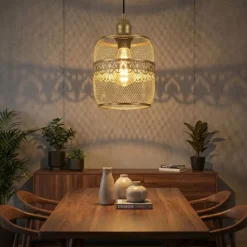 Riippuvalaisin Linento Lighting Berk Ø18cm kulta