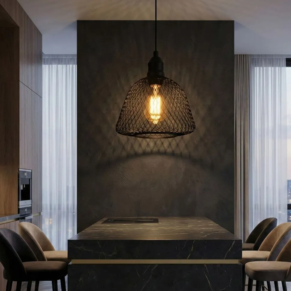 Riippuvalaisin Linento Lighting Berk Ø23cm kulta