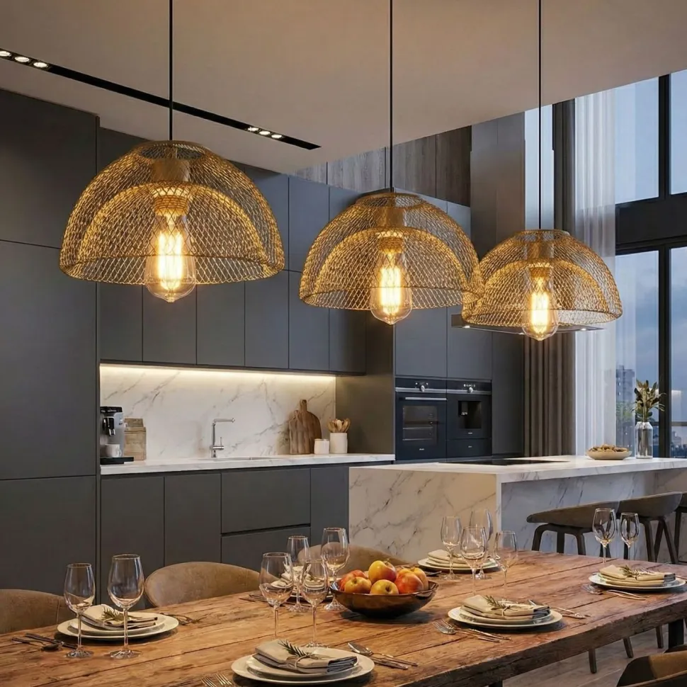Riippuvalaisin Linento Lighting Berk Ø28cm kulta
