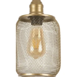 Riippuvalaisin Linento Lighting Berk sylinteri Ø15cm kulta