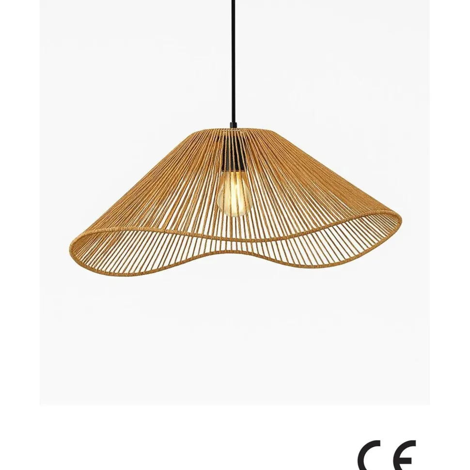 Riippuvalaisin Linento Lighting BK086, ø45cm, E27, max. 40W, IP20, oranssi