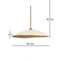 Riippuvalaisin Linento Lighting BK183 kulta/luonnonvalkoinen