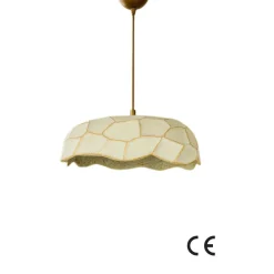 Riippuvalaisin Linento Lighting BK184 kulta/vaaleanvihreä