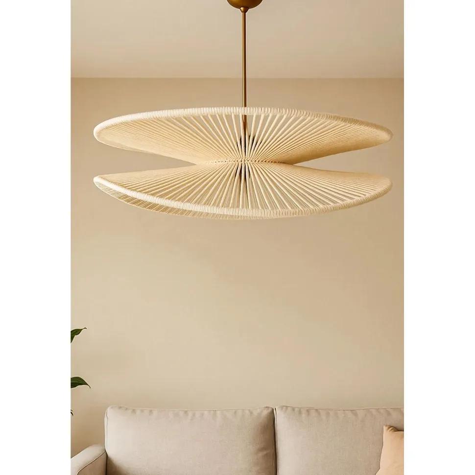 Riippuvalaisin Linento Lighting BK170 luonnonvalkoinen/kulta