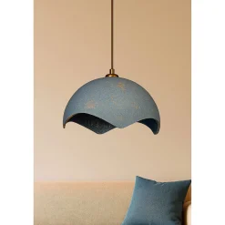 Riippuvalaisin Linento Lighting BK204 sininen/kulta