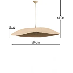 Riippuvalaisin Linento Lighting BK217 valkoinen/kulta