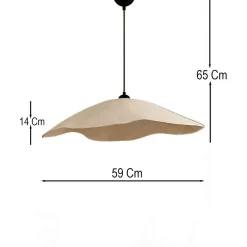 Riippuvalaisin Linento Lighting BK200 valkoinen/kulta