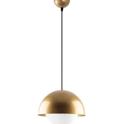 Riippuvalaisin Linento Lighting Camgoz, Ø30cm, kulta