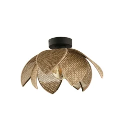 Riippuvalaisin Linento Lighting 64888, ø40cm, E27, max. 40W, IP20, beige/musta