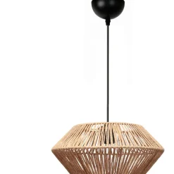 Riippuvalaisin Linento Lighting 241906, ø32cm, E27, max. 40W, IP20, ruskea