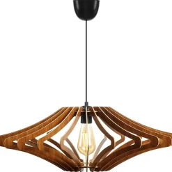 Riippuvalaisin Linento Lighting 171, ø47cm, E27, max. 40W, pähkinä