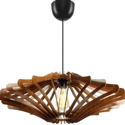 Riippuvalaisin Linento Lighting 171, ø47cm, E27, max. 40W, pähkinä