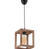 Riippuvalaisin Linento Lighting Cube, E27, max. 40W, ruskea