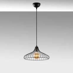 Riippuvalaisin Linento Lighting Depay, Ø36cm, säädettävä korkeus, kulta