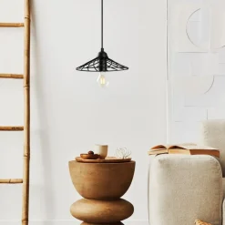 Riippuvalaisin Linento Lighting Eclipse, Ø25cm, musta