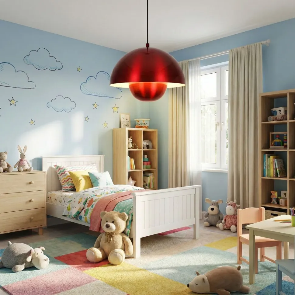 Riippuvalaisin Linento Lighting Eylul Ø30cm laivastonsininen