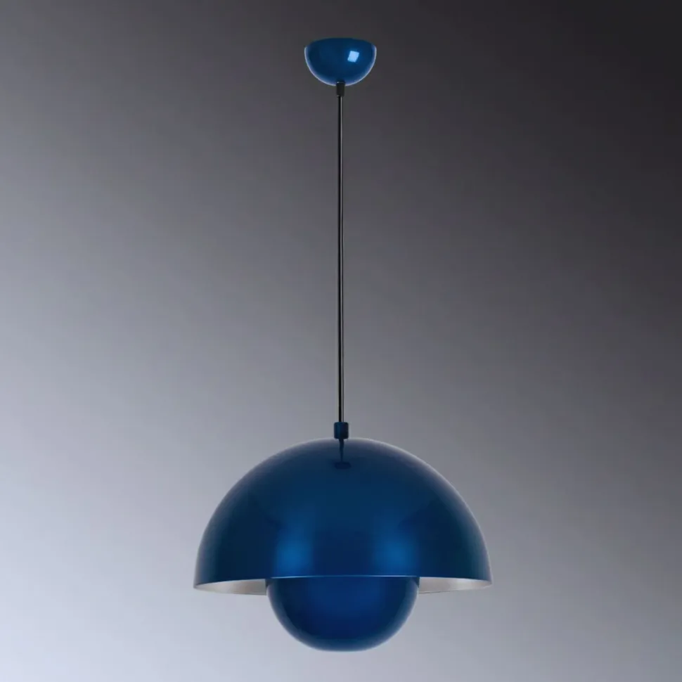 Riippuvalaisin Linento Lighting Eylul Ø30cm laivastonsininen
