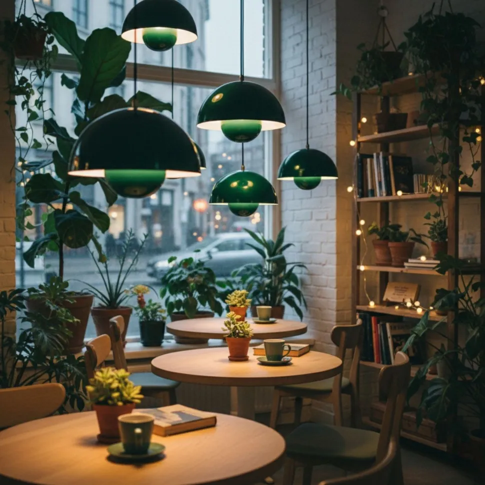 Riippuvalaisin Linento Lighting Eylul Ø30cm laivastonsininen