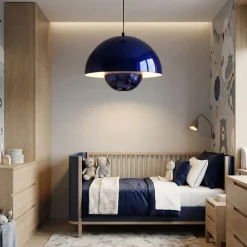 Riippuvalaisin Linento Lighting Eylul Ø30cm laivastonsininen