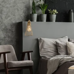 Riippuvalaisin Linento Lighting Gridus, Ø14cm, kulta