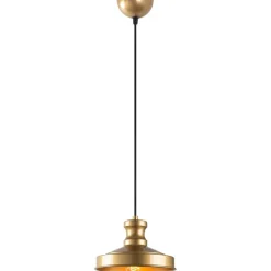 Riippuvalaisin Linento Lighting Gullu, Ø22cm, kulta