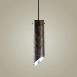 Riippuvalaisin Linento Lighting KESIKBORU-MR-976-RETRO, Ø8cm, tummanruskea