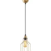 Riippuvalaisin Linento Lighting Kofi-N-1092-1, Ø17cm, kulta