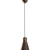 Riippuvalaisin Linento Lighting KONIKKEM-6362-RETRO, Ø14cm, tummanruskea