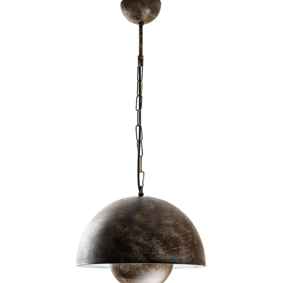 Riippuvalaisin Linento Lighting KURE-30-15-NUS-2676-RETRO, Ø30cm, tummanruskea