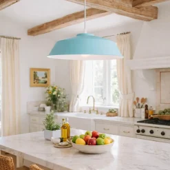 Riippuvalaisin Linento Lighting Liia 242402, Ø35.5cm, sininen