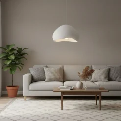 Riippuvalaisin Linento Lighting Lora 50-Luna valkoinen