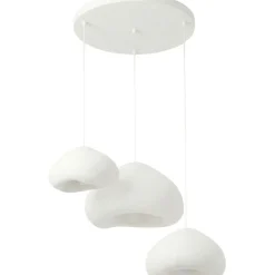 Riippuvalaisin Linento Lighting Lora Set-T-Nua, 3-osainen, valkoinen