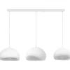 Riippuvalaisin Linento Lighting Loval Set-C-Luna, 3-osainen, valkoinen