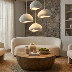 Riippuvalaisin Linento Lighting Loval Set-Lora-50-4-T-Nua, 4-osainen, valkoinen
