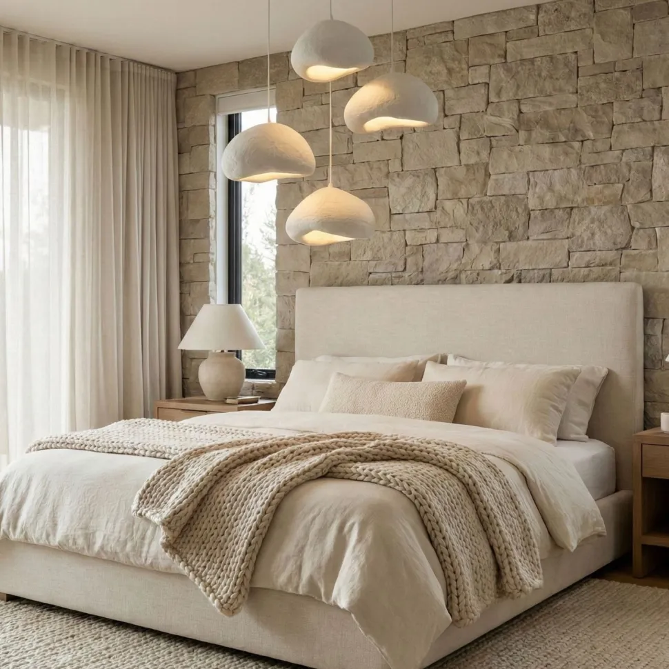 Riippuvalaisin Linento Lighting Loval Set-Lora-50-4-T-Nua, 4-osainen, valkoinen