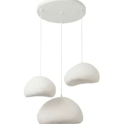 Riippuvalaisin Linento Lighting Loval Set-T-Nua, 3-osainen, valkoinen