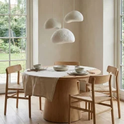Riippuvalaisin Linento Lighting Loval Set-T-Nua, 3-osainen, valkoinen