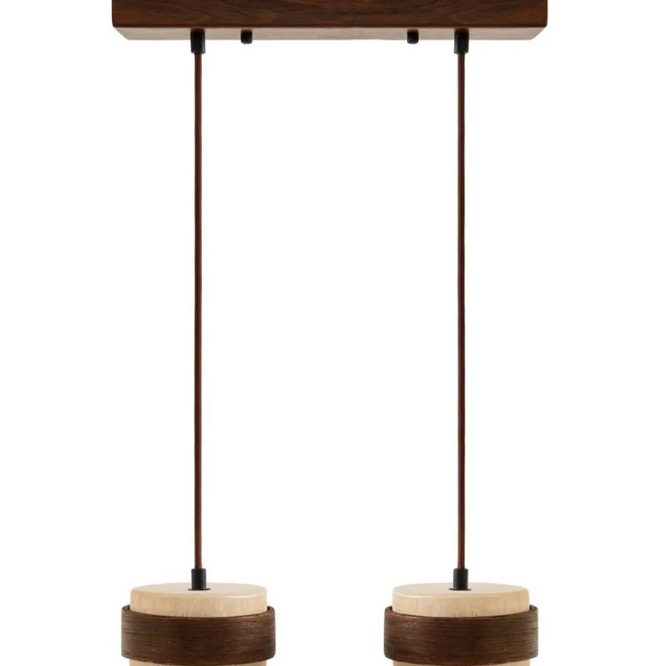 Riippuvalaisin Linento Lighting Lover B 2-osainen beige/saksanpähkinä