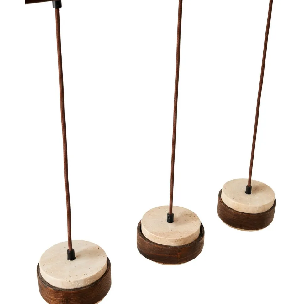 Riippuvalaisin Linento Lighting Lover C 3-osainen beige/saksanpähkinä