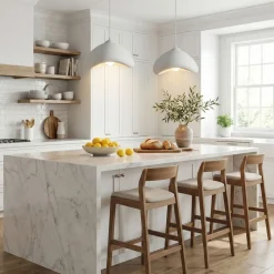Riippuvalaisin Linento Lighting Luna 30-2-C, 2-osainen, valkoinen