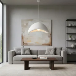 Riippuvalaisin Linento Lighting Luna 50 valkoinen