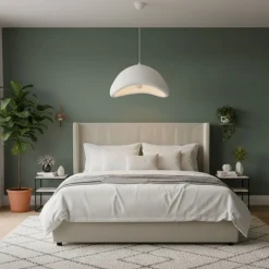 Riippuvalaisin Linento Lighting Luna 50 valkoinen