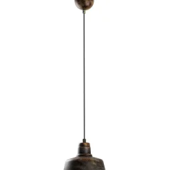 Riippuvalaisin Linento Lighting MEMATI-181RETRO-1, Ø19cm, tummanruskea