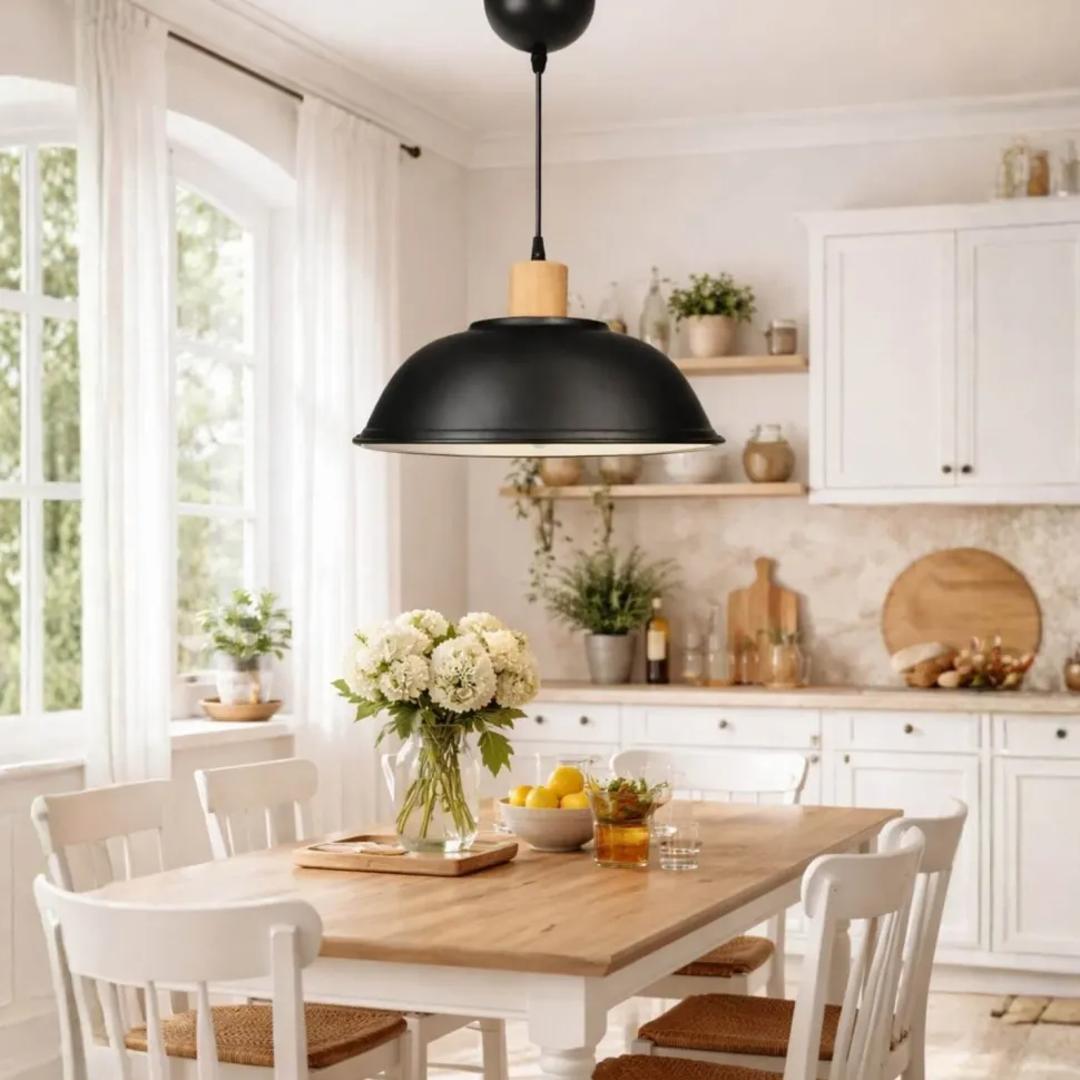 Riippuvalaisin Linento Lighting 242405 musta