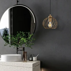 Riippuvalaisin Linento Lighting Nova, Ø20cm, kulta