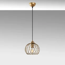 Riippuvalaisin Linento Lighting Nova, Ø20cm, kulta