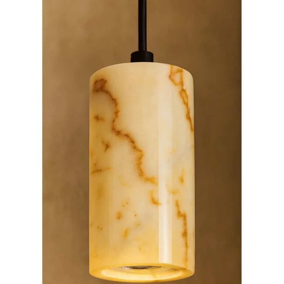 Riippuvalaisin Linento Lighting Papy-Perme, Ø6.5cm, GU10, IP20, max. 10W, beige