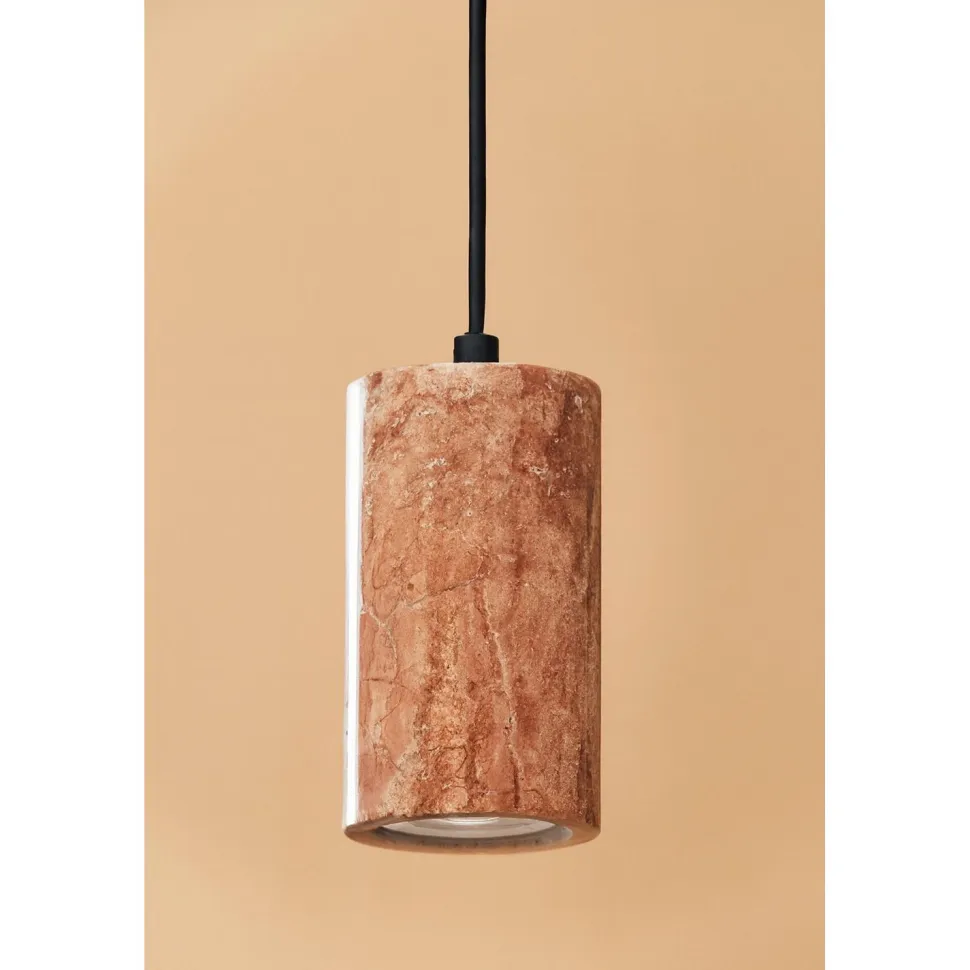 Riippuvalaisin Linento Lighting Pery, GU10, IP20, max. 10W, viininpunainen