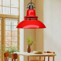 Riippuvalaisin Linento Lighting 241713 punainen